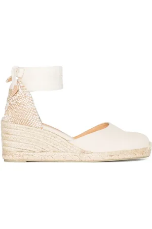 CASTA Carina lace-up wedge espadrilles
