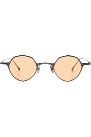 RIGARDS Tinted-lenses round-frame sunglasses