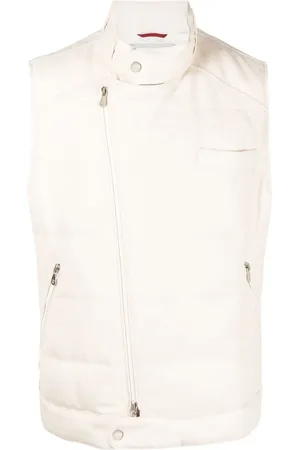 Brunello Cucinelli Zip-up padded gilet