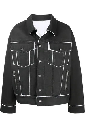 Balmain Painted denim jacket