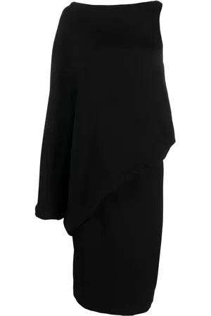 Tom Ford Asymmetric silk midi dress