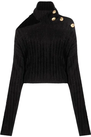 Balmain Cut-out cropped jumper