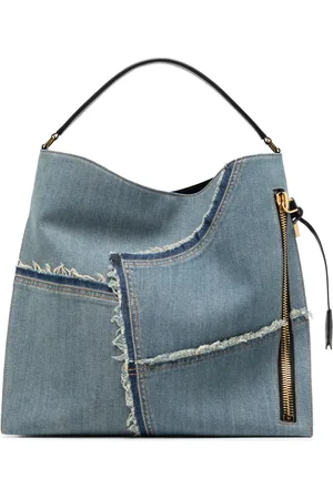 Tom Ford Large denim shoulder bag