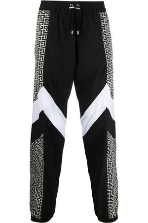 Balmain Multicuts monogram track pants