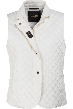 MOORER Quilted waistcoat