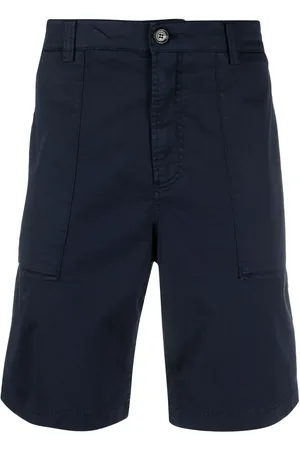 Brunello Cucinelli Mens Shorts In Navy