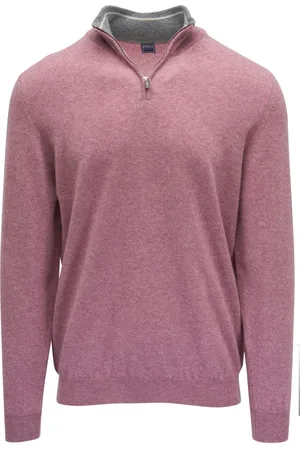 FEDELI Half-zip sweater