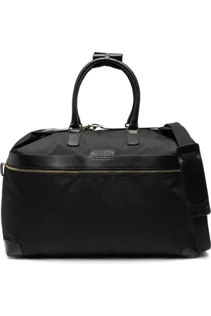Fursac Logo-patch leather luggage