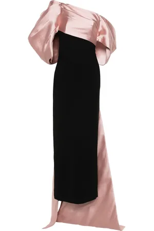 Solace Raye off-shoulder maxi dress
