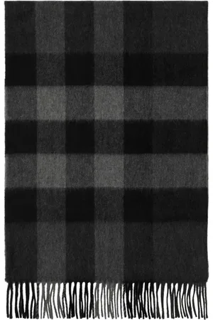 Burberry Checked cashmere scarf