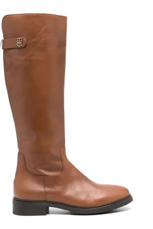 Tommy Hilfiger Calf-length leather riding boots