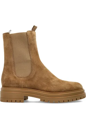 Gianvito Rossi Suede chelsea boots
