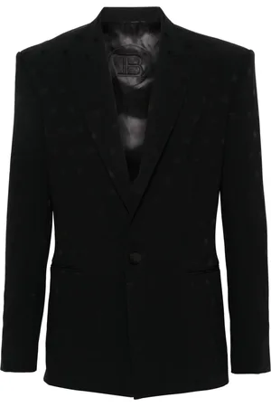 Balmain Stars-print blazer