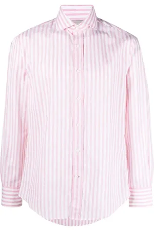 Brunello Cucinelli Long-sleeve striped shirt