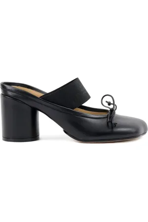 Maison Margiela 70mm logo-elastic Ballet mules