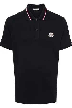 Moncler Logo-embossed cotton polo shirt