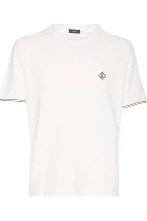 HERNO Logo-embroidered T-shirt