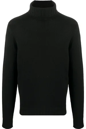 Palm Angels Logo turtleneck jumper