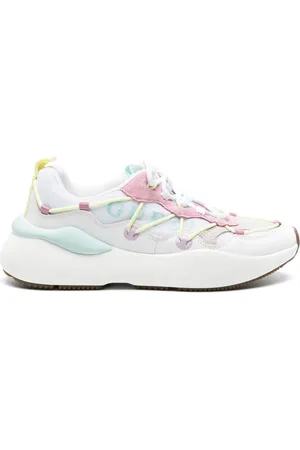 Guess Kimbir panelled suede sneakers