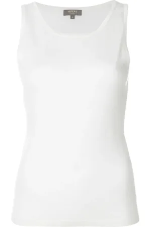 N.PEAL Fine-knit tank top