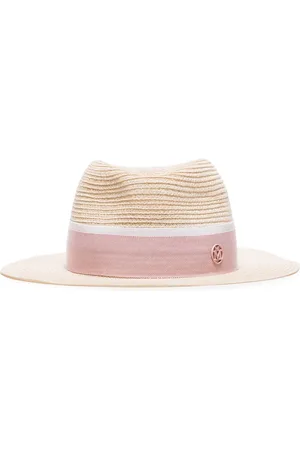 Le Mont St Michel André straw Fedora hat