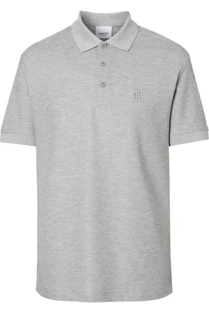 Burberry Monogram Motif Cotton Piqué Polo Shirt