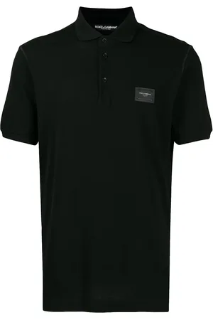 Dolce & Gabbana Logo-tag piqué polo shirt