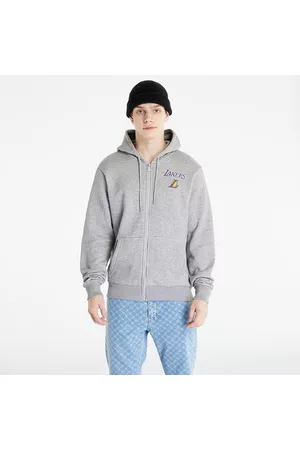 New Era Script Grey Hoodie Medium