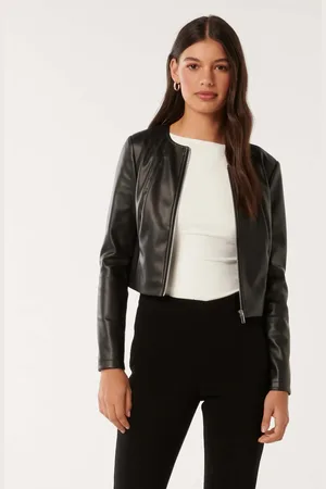 AVA Faux Leather Jumpsuit- black – Berlin's Boutique
