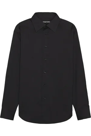 Tom Ford Cotton Silk Serge Fluid Fit Shirt in - . Size 38 (also in ).