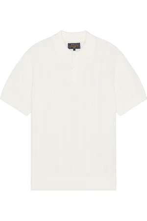 Beams Knit Polo Cable in - . Size S (also in ).