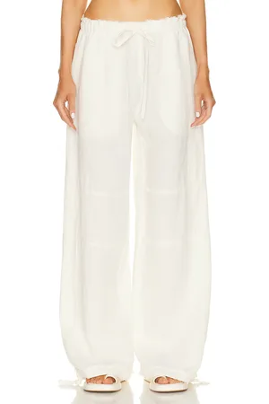 Acne Studios Wide Leg Trouser in - White. Size 42 (also in ).