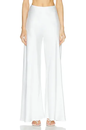 Norma Kamali Bias Elephant Pant in - White. Size L (also in M).