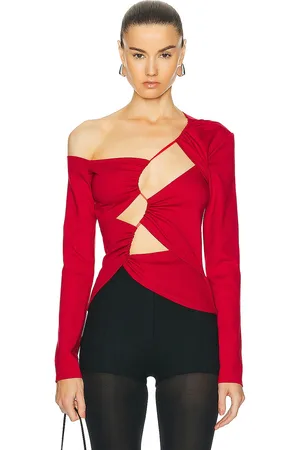SID NEIGUM Inverse Tension Cutout Top in - . Size L (also in M, S, XL, XS).