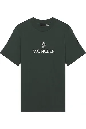 Moncler Short Sleeve Logo T-Shirt in - Green. Size S (also in XL/1X).