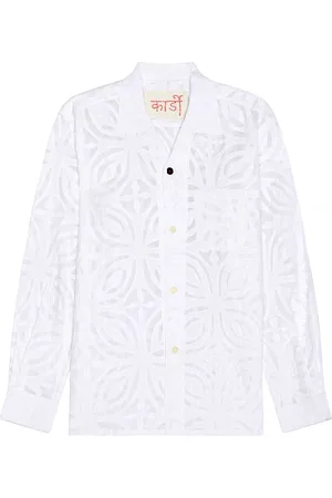 Kardo Ayo Long Sleeve Shirt in - White. Size M (also in S).