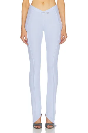 Sami Miro Asymmetric Pants in - Baby Blue. Size XS (also in ).
