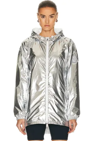 Moncler Jubba Jacket in - Metallic . Size 0/XS (also in 1/S).