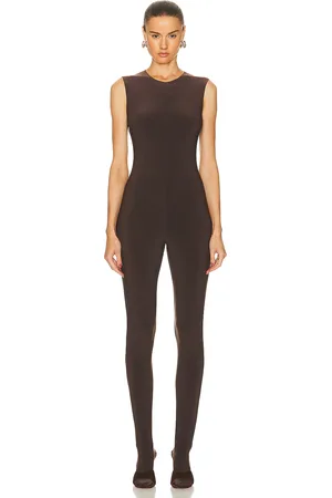 Norma Kamali Sleeveless Catsuit in - . Size L (also in M, S, XL).