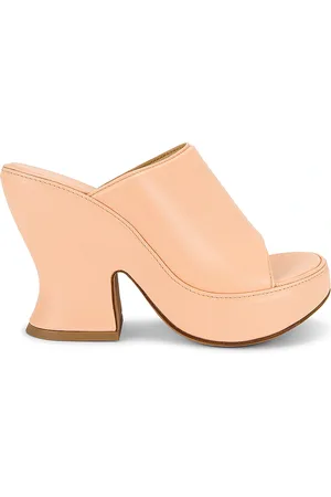 Bottega Veneta Wedge Sandals in - Blush. Size 39.5 (also in ).