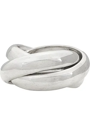 LIÉ STUDIO The Sofie Ring in - Metallic Silver. Size 48 (also in ).