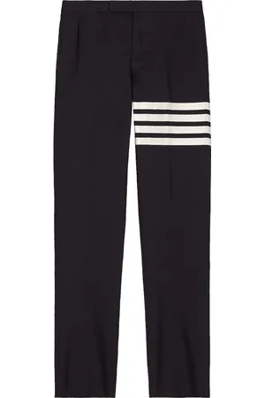 Thom Browne 4 Bar Backstrap Trouser Wide Leg in - Blue. Size 4 (also in ).