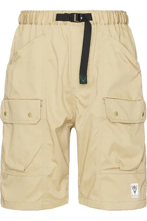 SOUTH2 WEST8 Belted Harbor Short Cmo Twill in - Brown. Size XL/1X (also in ).