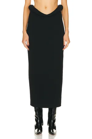 Bottega Veneta Viscose Compact Frise Skirt in - . Size 34 (also in 38).