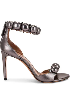 Alaïa Metallic Bombe Sandals in - Metallic Silver. Size 35 (also in ).