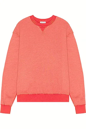 JOHN ELLIOTT Vintage Fleece Crew in - Red. Size S (also in ).