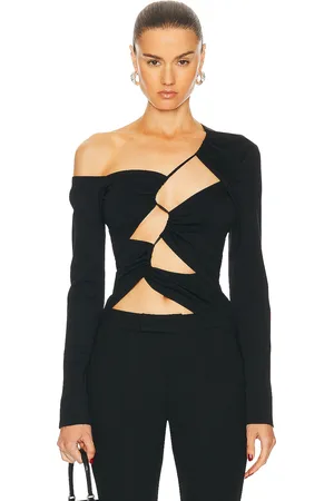 SID NEIGUM Centre Tension Cutout Top in - . Size L (also in ).
