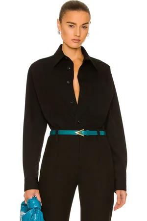 Bottega Veneta Oversized Grain De Poudre Shirt in - . Size 40 (also in ).