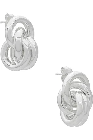 LIÉ STUDIO The Vera Earring in - Metallic Silver. Size all.