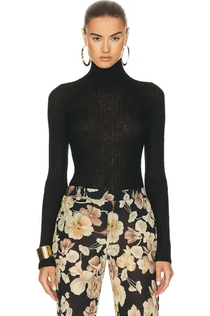 Saint Laurent Long Sleeve Sweater in - Black. Size L (also in M).